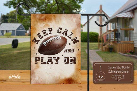 American Football Garden Flag Yard Sign Review