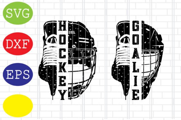 Distressed Split Hockey Goalie Helmet Design Review