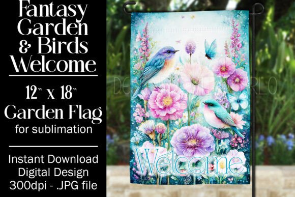 Fantasy Bird Garden Flag Sublimation 15: A Designer’s Real-World Review