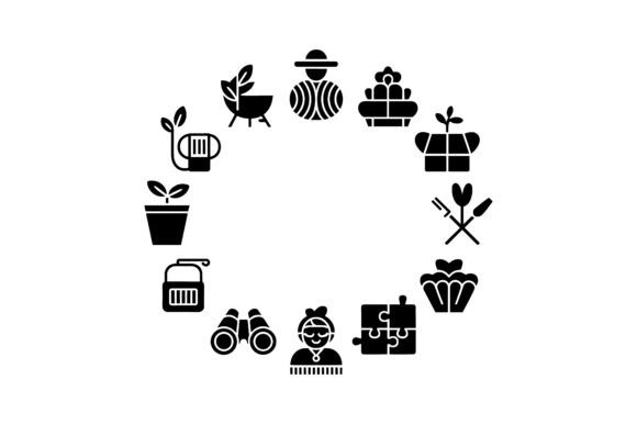 Gardening Houseplant Line Art Graphic Review