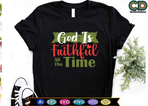 God is Faithful All the Time Free Tshirt: A Designer’s Real-World Embroidery Review