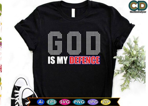 God Is My Defence Christian T-shirt: A Designer’s Honest Review