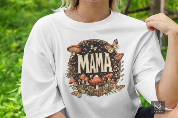 Groovy MAMA: A Mother's Day Design with Personality