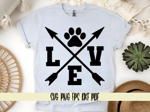 Love with Paw Print and Arrows Crossed – A Designer’s Honest Take
