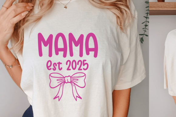 Mama Est 2025 & Coquette Bow PNGs: Design Review for Real Embroidery Projects