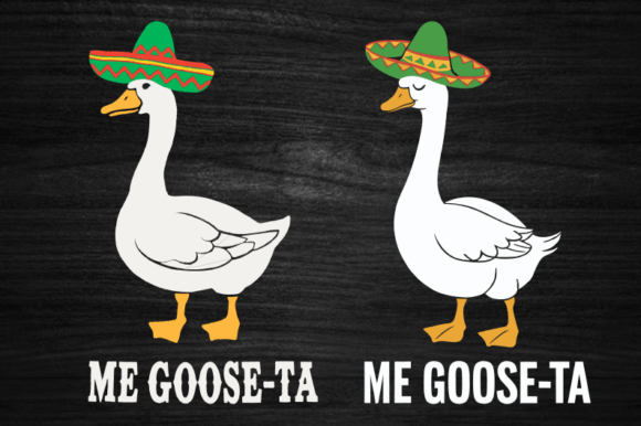 Me Goose Ta Shirt: A Goose Lover's Design for Real Projects
